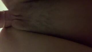 Fucking my suction cup dildo (I orgasmed twice)