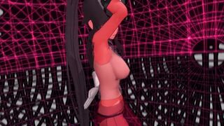 【MMD】Sukesuke Costume Yahagi-san Derupan【R-18】