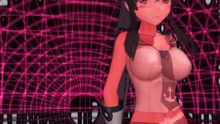 【MMD】Sukesuke Costume Yahagi-san Derupan【R-18】