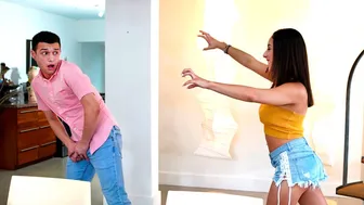 Bang Bros 18 - Kira Caught Pervy Step Bro