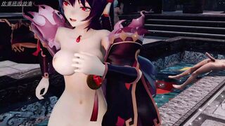 【R18-MMD】Kawaii strike -  神话+lupin