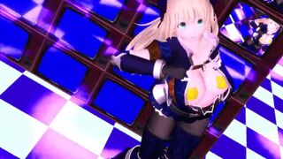 【MMD】Donut hall with Atago-san (Equipped with Athul)【R-18】