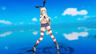 【MMD】TDA-Style Shikishima - XYZ Magic【R-18】