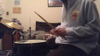 Playing Drums While Parents Are Moaning In The Other Room