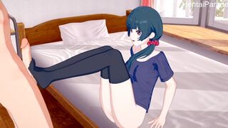 Yoshiko Tsushima magical sex ability [Hentai 3D]