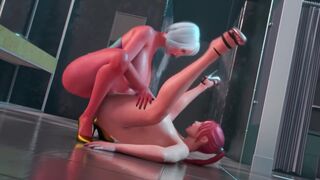 Animated Shemale Vampire Kate want Anala Sex with Abby - 3D Futa Sex
