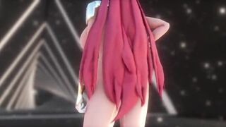 MMd r18 sexy erotic pink head want to drink cum and fun 3d hentai