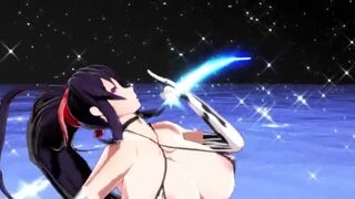 MMD R18 cow lady and princess ahegao surprise old men to cum hard 3d hentai