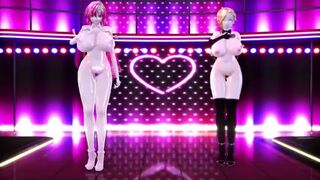 MMd r18 chocolate cream flavored tits and pussy 3d hentai