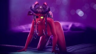 Sexy Demoness Succubus Gets Fucked Having Spread Her Lovely Legs Fucking Her Missionary Subverse