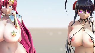 MMd r18 lady with sweet pussy juice taste like cherry 3d hentai fap challenge