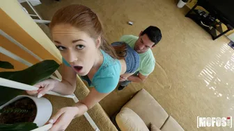 Mofos - Cute Redhead Tests Tiny Pussy