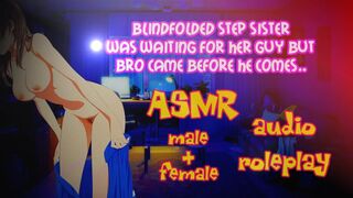 ASMR Audio Roleplay - Blindfolded Step Sister turns into my Cum Whore