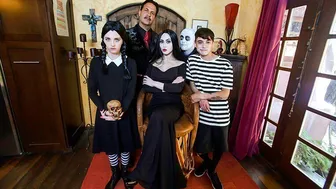 Family Strokes - Addams Family Orgy