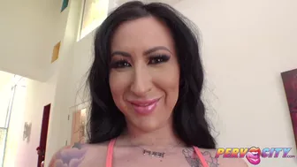 Perv City - Inked MILF Lily Lane Squirting Solo