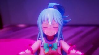 [KonoSuba] Valentine's Day - Aqua - [MMD][BY- mitsuboshiL]