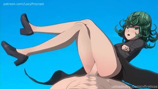 Tatsumaki getting her pussy fucked hard on a big cock! 3D Porn Animations