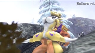 MrSafetyLion Official - Leomon x Renamon