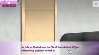 Waifu Hub [PornPlay Parody Hentai game] Emilia from Re-Zero couch casting - Part1 first time porn