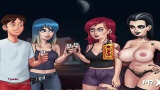 SummertimeSaga - Girlfriends Rooftop Fun E2 # 70