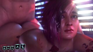 Anal Sex with Judy Alvarez, 3D Animated Game - Cyberpunk 2077 Sex Episode