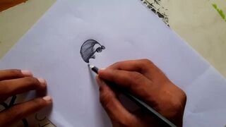 Sexy Female figure. 4× speed drawing