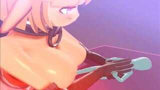 Deskoidara's hentai Giantess/Normal Animation Compilation
