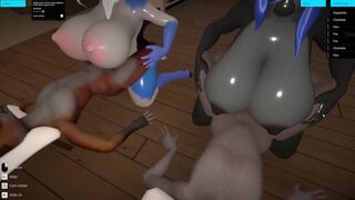 Furry orgy fucking fat boobs Yiffalicious