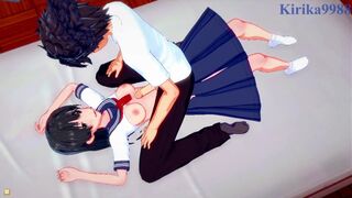 Ruiko Saten and Toma Kamijo have deep sex in the infirmary. - A Certain Scientific Railgun Hentai