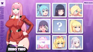 Waifu Hub [PornPlay Parody Hentai game] Rosalina couch casting - Part1 Rosalina wear a slutty bikini