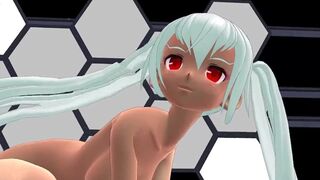 【MMD】HORNY Alice - Twerk!【R-18】