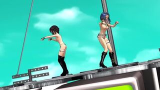 【MMD】Just a Game (IdolMaster)【R-18】