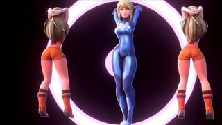 Zero Suit Samus Dancing