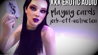 Jerk Off Instruction Game: Playing Card Deck (52+Joker) || ASMR XXX EROTIC AUDIO