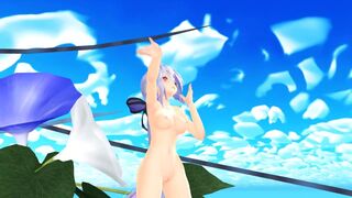 【MMD】Haku - Strobo Nights【R-18】