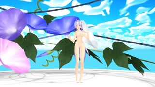 【MMD】Haku - Strobo Nights【R-18】