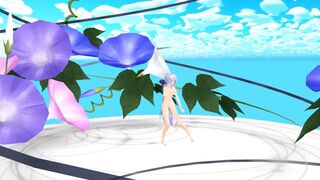 【MMD】Haku - Strobo Nights【R-18】