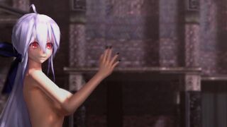 【MMD】HAKU-san Burning【R-18】