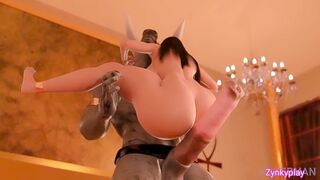 Hentai 3D Monster Big Dick Fuck girl