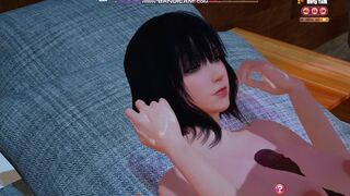 Nasty girl 3D animation