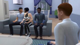 Wife Used by Guests While Husband Watches - Part 2 - DDSims
