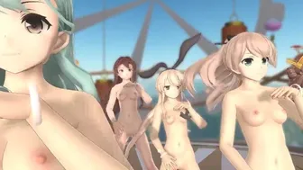 【MMD】KanC - WAVE【R-18】