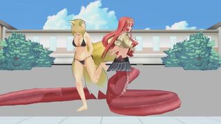 【MMD】MIA & RAN - HOW ARE YOU