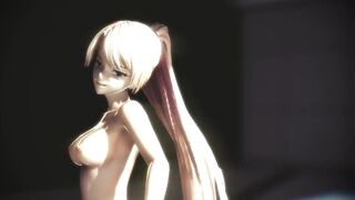 【MMD】Angela Balzac - Heart Beats【R-18】