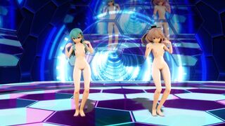 【MMD】Suzuya and Kumano - Little Apple【R-18】