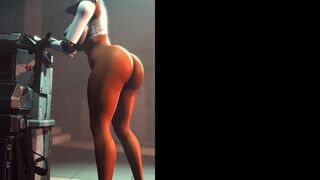 3D Ebony Sex Compilation 23
