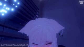 VR Catgirl has sex with you before bed UwU | VRChat ERP