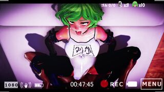 Yuka Gym Clothes Rough Sex In Storage Room Ahegao - Only Sex MMD