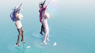 MMd r18 if your stepdaughter watch this she will be your personal cum princess hero 3d hentai