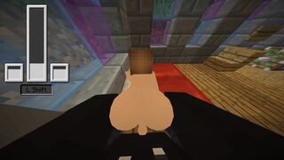 Minecraft . My ass isn't gonna fuck it self. Sex mode ep.2